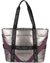 Munich - Tassen ,Grijs ,Glossy Shopper Chrome - Lyst