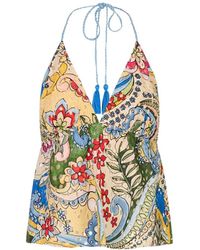 Alice + Olivia - Sleeveless Tops - Lyst
