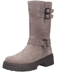 Gabor - Trendige Veloursleder Stiefelette - Lyst