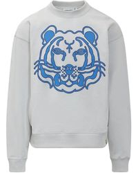 KENZO - Bedruckter tiger sweatshirt - Lyst