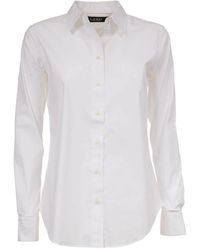 Ralph Lauren - Camisa de algodón con cuello clásico - Lyst