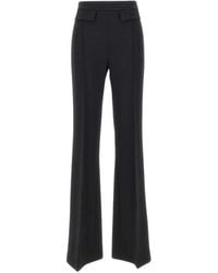 Elisabetta Franchi - Wide Trousers - Lyst