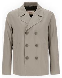 Herno - Double-Breasted Coats - Lyst