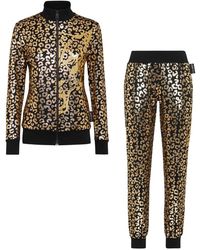 Philipp Plein - Tracksuit Top &Amp; Broeken Leopard - Lyst