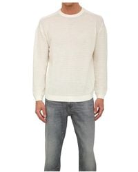 Emporio Armani - Round-Neck Knitwear - Lyst