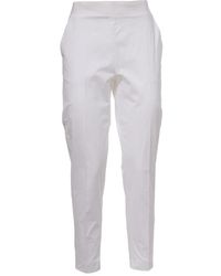Le Tricot Perugia - Slim-Fit Trousers - Lyst