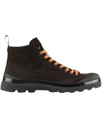 Pànchic - Stivaletti marrone in camoscio - Lyst