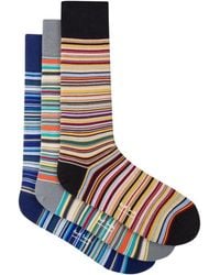 Paul Smith - Ondergoed ,Veelkleurig ,Katoen Sokken - Lyst