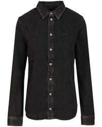 DIESEL - Denim Shirts - Lyst