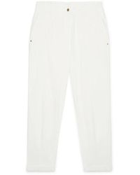 FIORELLA RUBINO - Cropped Trousers - Lyst