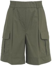 Kaos - Shorts verdes para mujeres - Lyst
