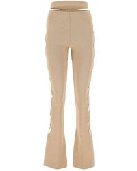 ANDREA ADAMO - Slim-Fit Trousers - Lyst
