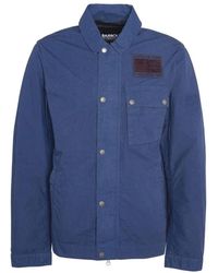 Barbour - Jassen ,Blauw ,Steve Mcqueen Workers Jack - Lyst