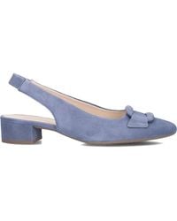 Gabor - Blaue Slingback-Pumps - Lyst