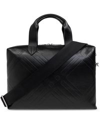 Burberry - Lederaktentasche - Lyst