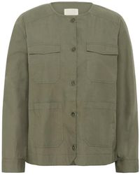 Part Two - Jassen ,Groen ,Katoen Aziza Pw Ja Jacket - Lyst