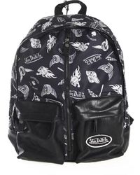 Von Dutch - Schwarzer rucksack mit aufnäher - Lyst