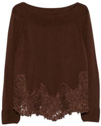 Ermanno Scervino - Round-Neck Knitwear - Lyst