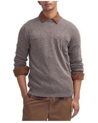 Barbour - Round-Neck Knitwear - Lyst