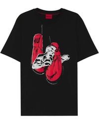 HUGO - T-Shirts - Lyst