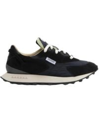 RUN OF - Sportlich-schicke schwarze sneakers - Lyst