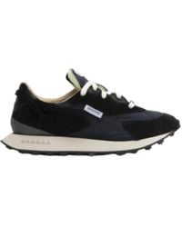 RUN OF - Sportlich-schicke schwarze sneakers - Lyst