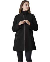 Junge - Jassen ,Zwart ,Wol Marie Swinger Parka - Lyst