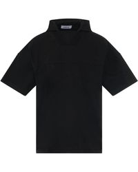 Ambush - Sweatshirt mit kurzen ärmeln und kapuze mit kordelzug - Lyst