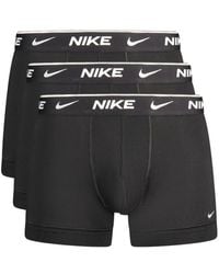 Nike - Ondergoed ,Zwart ,Katoen Dri-Fit Essential Boxer Briefs - Lyst