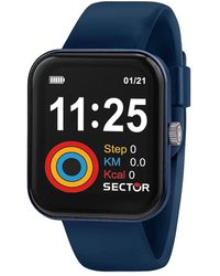 Sector No Limits - S-03 smart digital blaue uhr - Lyst