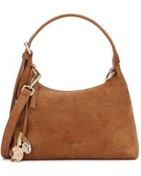 Kazar - Natural Suede Handbag - Lyst