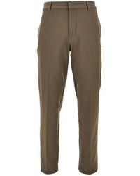 Emporio Armani - Slim-Fit Trousers - Lyst