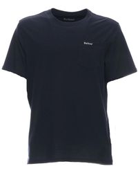 Barbour - T -Shirt Mann MTS1114NY91 - Lyst