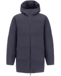 Herno - Jassen ,Blauw ,Gewatteerde Winterjas Voor Mannen - Lyst