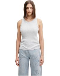 Maison Kitsuné - Sleeveless Tops - Lyst