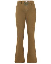 Alberta Ferretti - Bell-Bottom Jeans - Lyst