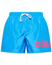 DSquared² - Logo Zwemshorts - Lyst