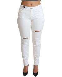 Dolce & Gabbana - Röhrenjeans - Lyst