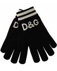 Dolce & Gabbana Handschoenen - - Heren - Zwart