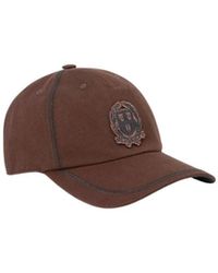 Iceberg - Baseball-Cap Aus Baumwoll-Gabardine Mit Jacquard-Struktur Und Logo-Detail - Lyst