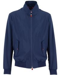 Kiton - Jassen ,Blauw ,Light Jacket - Lyst
