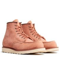 Red Wing - 8208 Work Héritage 6 "Moc Toe Boot Dusty Rose - Lyst