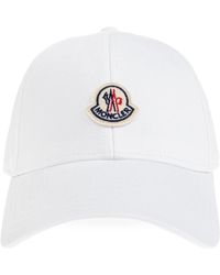 Moncler - Accessoires ,Wit ,Pet Met Logo - Lyst