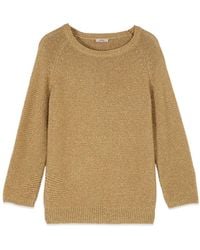 Oltre - Lurex Strickpullover - Lyst