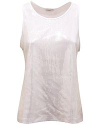 Marella - Sleeveless Tops - Lyst