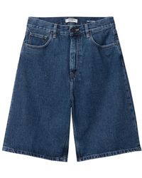 Carhartt WIP Denim Shorts - - Dames - Blauw