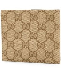 Gucci - Accessoires ,Leer Essence Classic Bi-Fold Portemonnee - Lyst