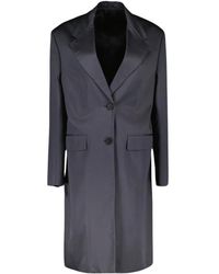 Prada - Single-Breasted Coats - Lyst