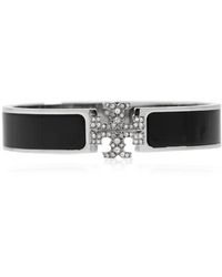 Tory Burch - Messingarmband Mit Logo - Lyst