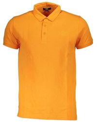 Roberto Cavalli - Levendige Oranje Poloshirt - Lyst